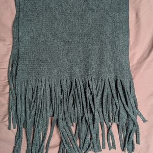 Grey Fringe Scarf Lucky Brand